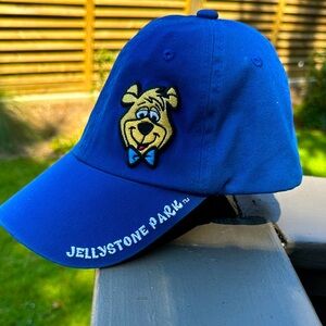 Hanna-Barbera Boo Boo Jellystone Hat Ultra
RARE Vintage Velcro Back Bright Blue